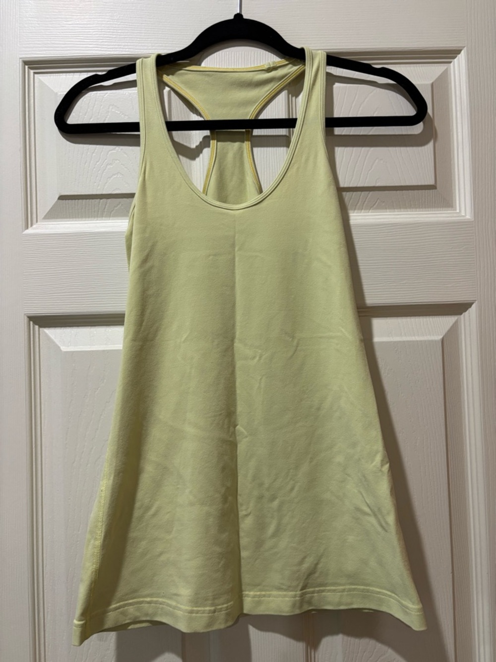lululemon athletica Yellow Racerback Tank